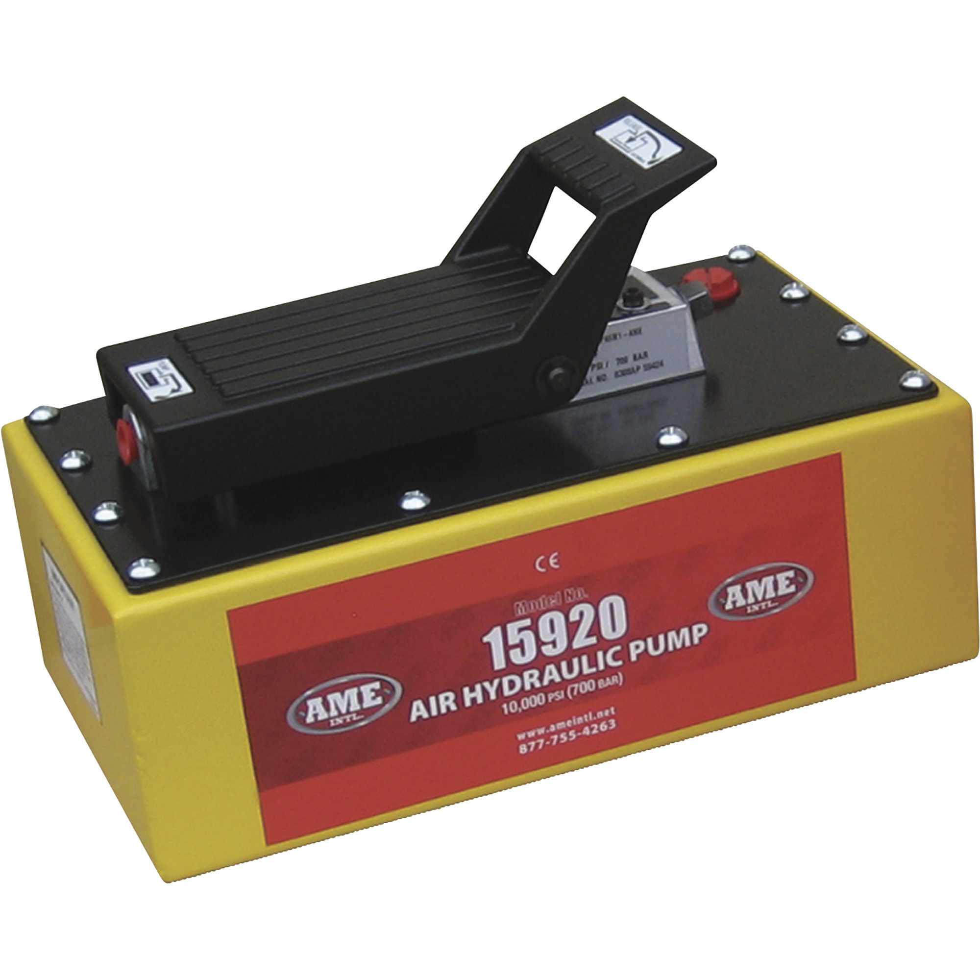 Ame International Air Hydraulic Pump, 5-Qt., 10,000 PSI, Model# 15920